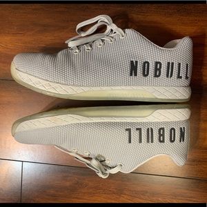 Light Grey NOBULL Superfabric Trainers Toomey Edition